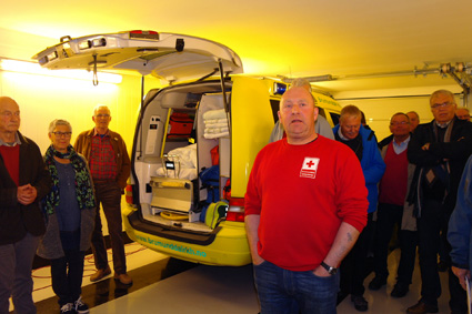 Besøk til Brumunddal Røde kors