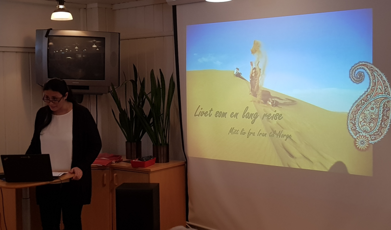 Livet som en lang reise, mitt liv fra Iran til Norge, v/Sara Mahdavi