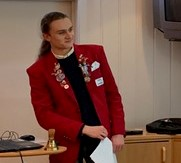 Foredrag ved vår utvekslingsstudent Griffin Emilie Bjerke-Clark