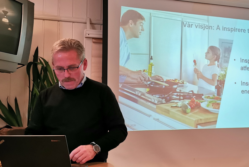 Nortura Rudshøgda, v/ fabrikksjef Fred Bakkejord