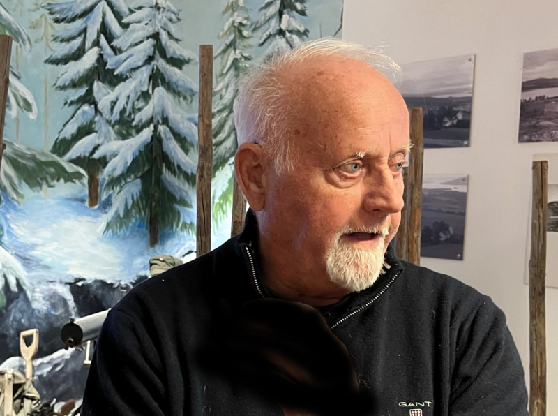 Besøk ved Krigshistorisk senter i Moelv