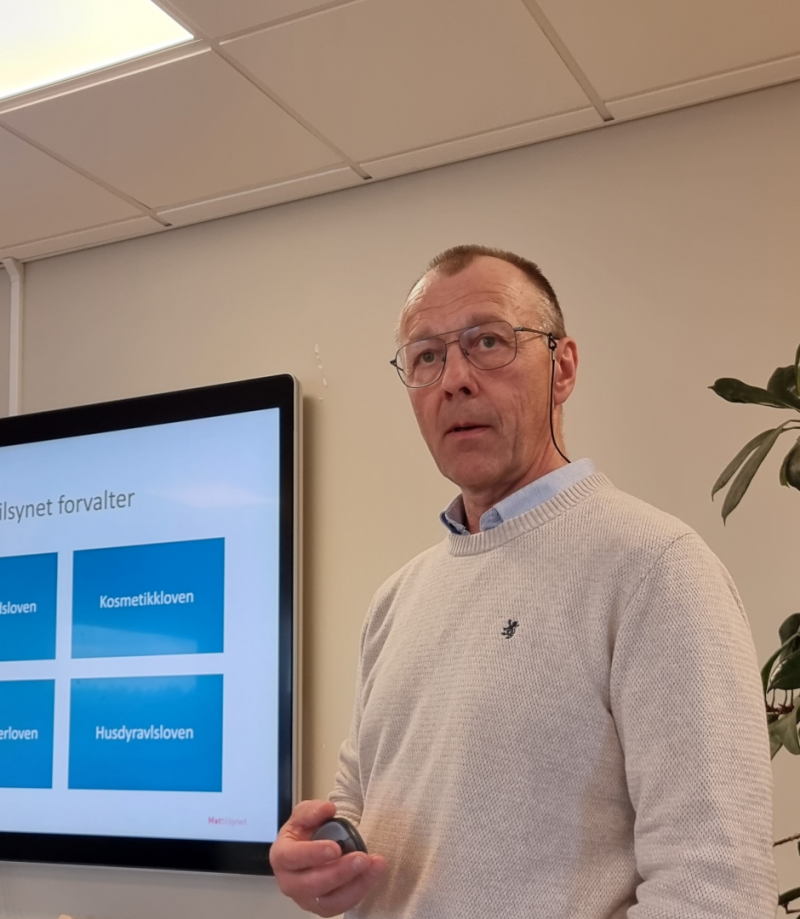 MATTILSYNET – v/Harald Øverby, beredskapskoordinator og Maja Sørlundsengen, ansvarlig for kommunikasjon og informasjon
