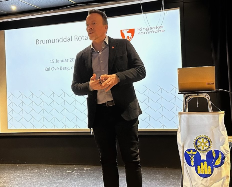 Møte med kommunens nyvalgte ordfører, Kai Ove Berg