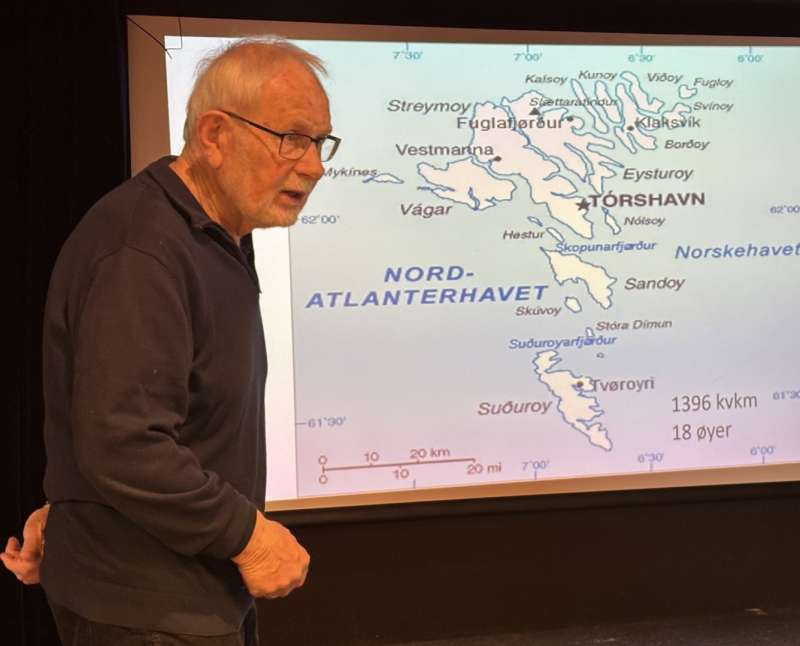 Foredrag om Færøyene v/Gaute Arneson