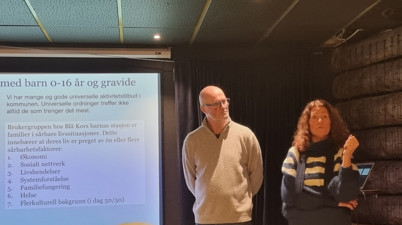 Barnas stasjon, Blå Kors v/Eli Bøhmer og Per Myrvang