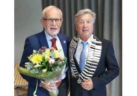 Presidentskifte i Brumunddal Rotary