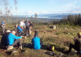 Sikteskive på Bjørgeberget